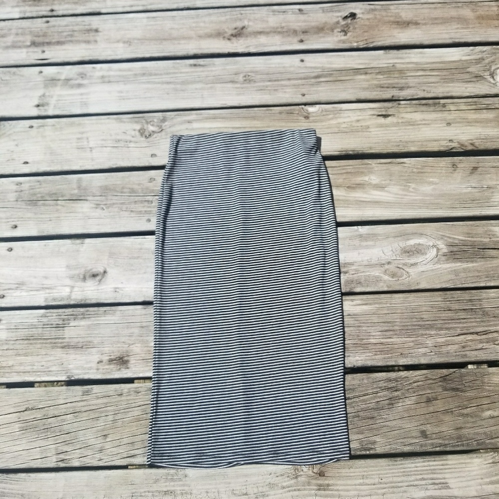 Forever 21 Striped Skirt Sz S